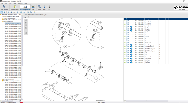 Bomag EPC 05.2023 Electronic Parts Catalog Circuit Diagrams 8