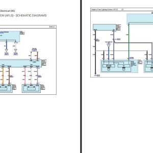 Genesis G90 2019 V8 5.0L Electrical Wiring Diagrams 1