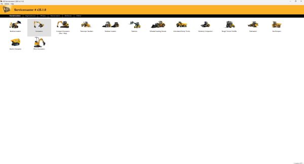JCB ServiceMaster4 01.2025 V25.1.0 Diagnostic Program 1