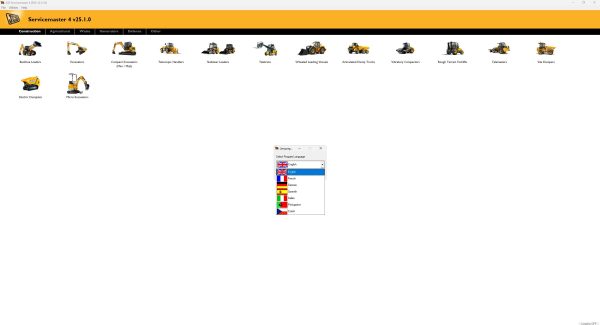 JCB ServiceMaster4 01.2025 V25.1.0 Diagnostic Program 7