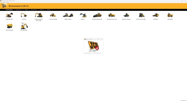 JCB ServiceMaster4 01.2025 V25.1.0 Diagnostic Program 8