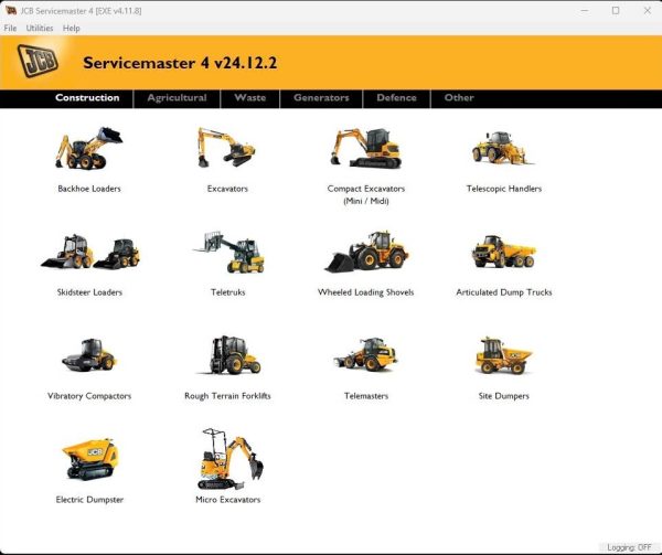 JCB ServiceMaster4 12.2024 V24.12.2 Diagnostic Solution 1