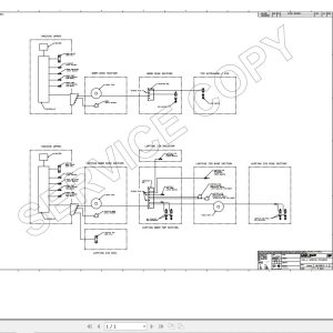 Link Belt Crane 218 HSL LUFFER Diagram Schematics