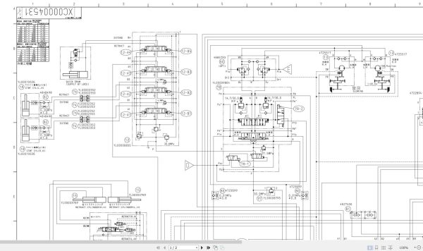 Link Belt Crane 228 HSL Hydraulic and Electrical Diagrams 1