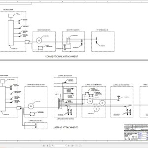 Link Belt Crane 248 HSL LUFFER Diagram Schematics