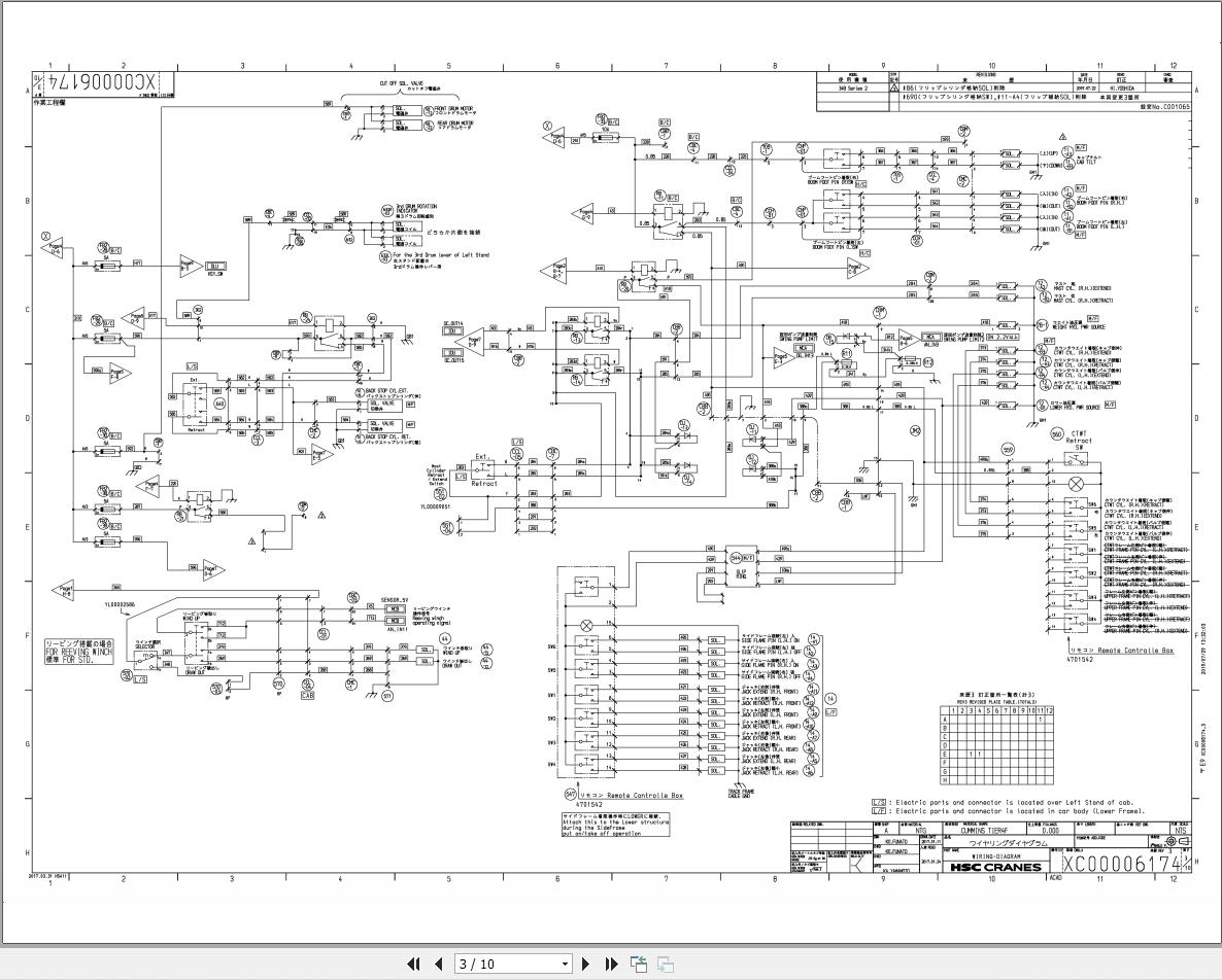 Link Belt Crane 348 S2 Hydraulic and Electrical Diagrams