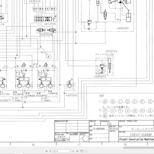Link Belt Crane 548 HSL Hydraulic and Electrical Diagrams
