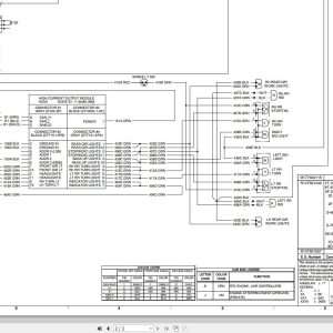 Link Belt Crane 75RTXP Electrical and Hydraulic Diagrams