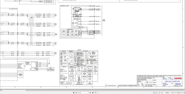 Link Belt Crane 80RT Electrical and Hydraulic Diagrams