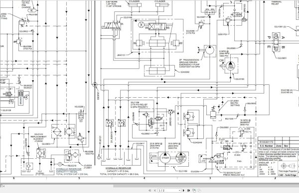 Link Belt Crane ATC 3210 Electrical and Hydraulic Diagrams 1