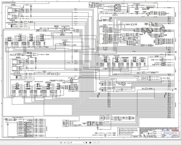 Link Belt Crane ATC 3275 Electrical and Hydraulic Diagrams