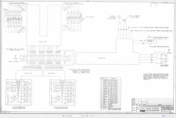 Link Belt Crane HC 138A Hydraulic and Electrical Diagrams 1