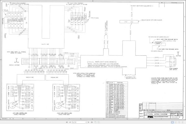 Link Belt Crane HC 218A Hydraulic and Electrical Diagrams 1