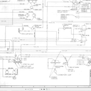 Link Belt Crane HC 238A Electrical Diagram