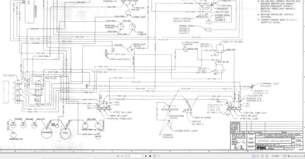 Link Belt Crane HC 238A Electrical Diagram