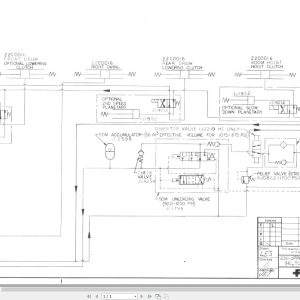 Link Belt Crane HC 238B Hydraulic and Electrical Diagrams