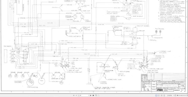 Link Belt Crane HC 238B Hydraulic and Electrical Diagrams 1