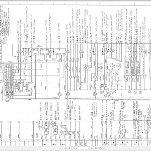 Link Belt Crane HC 238H II LUFF Hydraulic and Electrical Diagrams