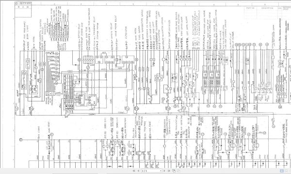 Link Belt Crane HC 238H II LUFF Hydraulic and Electrical Diagrams