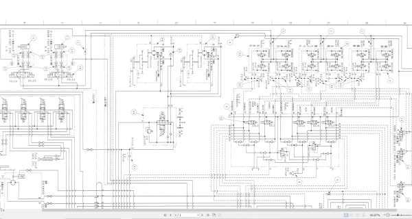 Link Belt Crane HC 238H II LUFF Hydraulic and Electrical Diagrams 1