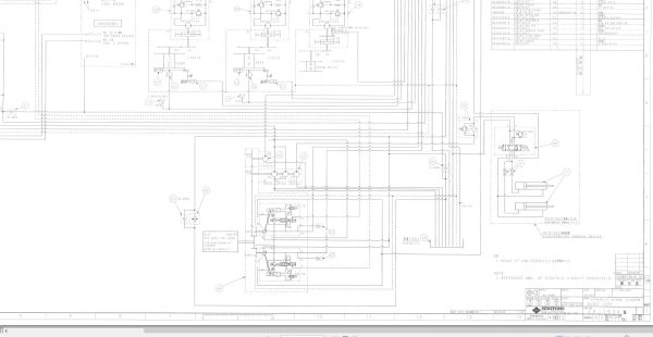 Link Belt Crane HC 248H Hydraulic and Electrical Diagrams