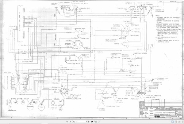 Link Belt Crane HC 258 Hydraulic and Electrical Diagrams 1