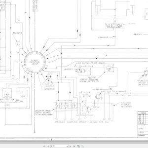 Link Belt Crane HSP 18XL Hydraulic and Electrical Diagrams