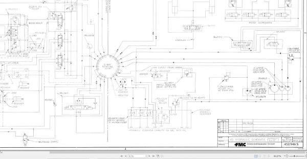 Link Belt Crane HSP 25 Hydraulic and Electrical Diagrams