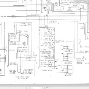 Link Belt Crane HSP 40 Hydraulic and Electrical Diagrams