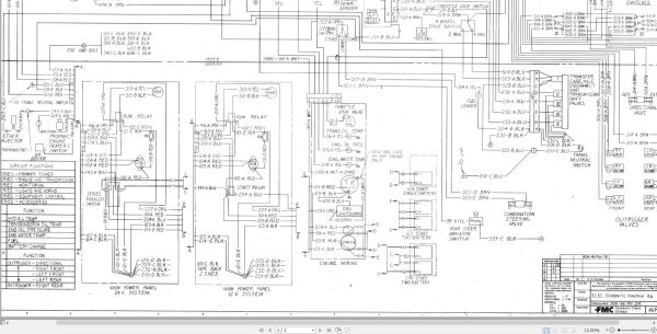 Link Belt Crane HSP 40 Hydraulic and Electrical Diagrams