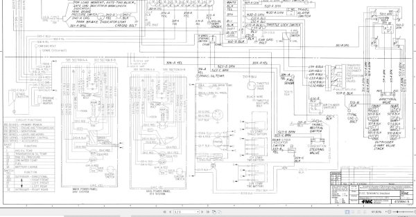 Link Belt Crane HSP 8015 Electrical and Hydraulic Diagrams