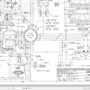 Link Belt Crane HSP 8018C Electrical and Hydraulic Diagrams