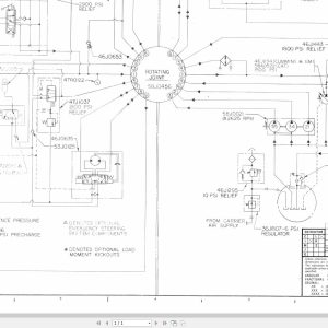 Link Belt Crane HSP 8018XL Hydraulic and Electrical Diagrams