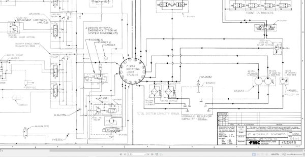 Link Belt Crane HSP 8020 Hydraulic and Electrical Diagrams