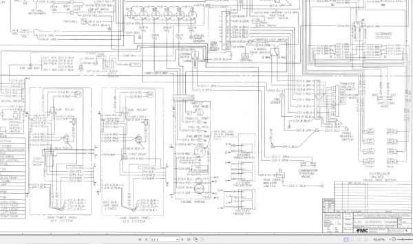Link Belt Crane HSP 8030XL Hydraulic and Electric Diagrams 1