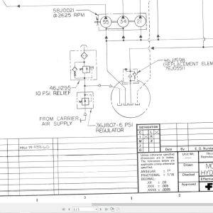 Link Belt Crane HSP 8033 Electrical and Hydraulic Diagrams
