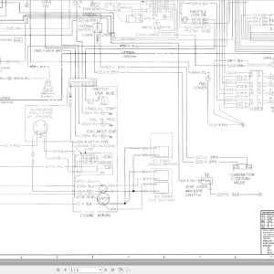 Link Belt Crane HSP 8033XL Hydraulic and Electric Diagrams