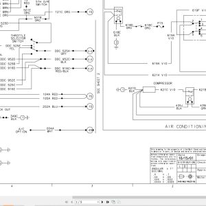 Link Belt Crane HTC 1040 Hydraulic and Electrical Diagrams