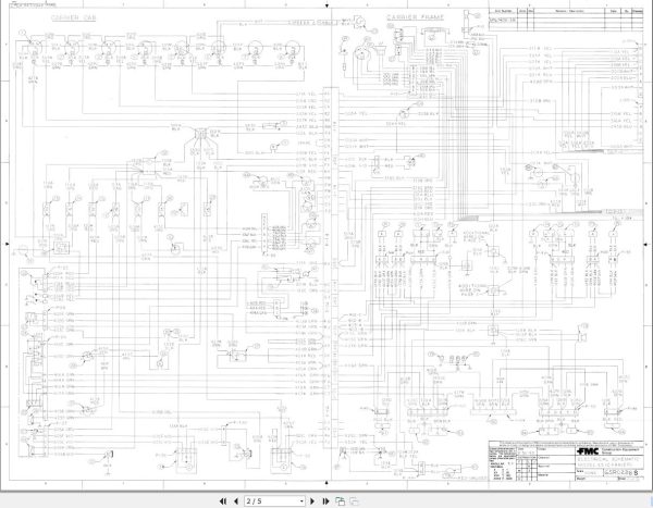 Link Belt Crane HTC 11100 Hydraulic and Electrical Diagrams