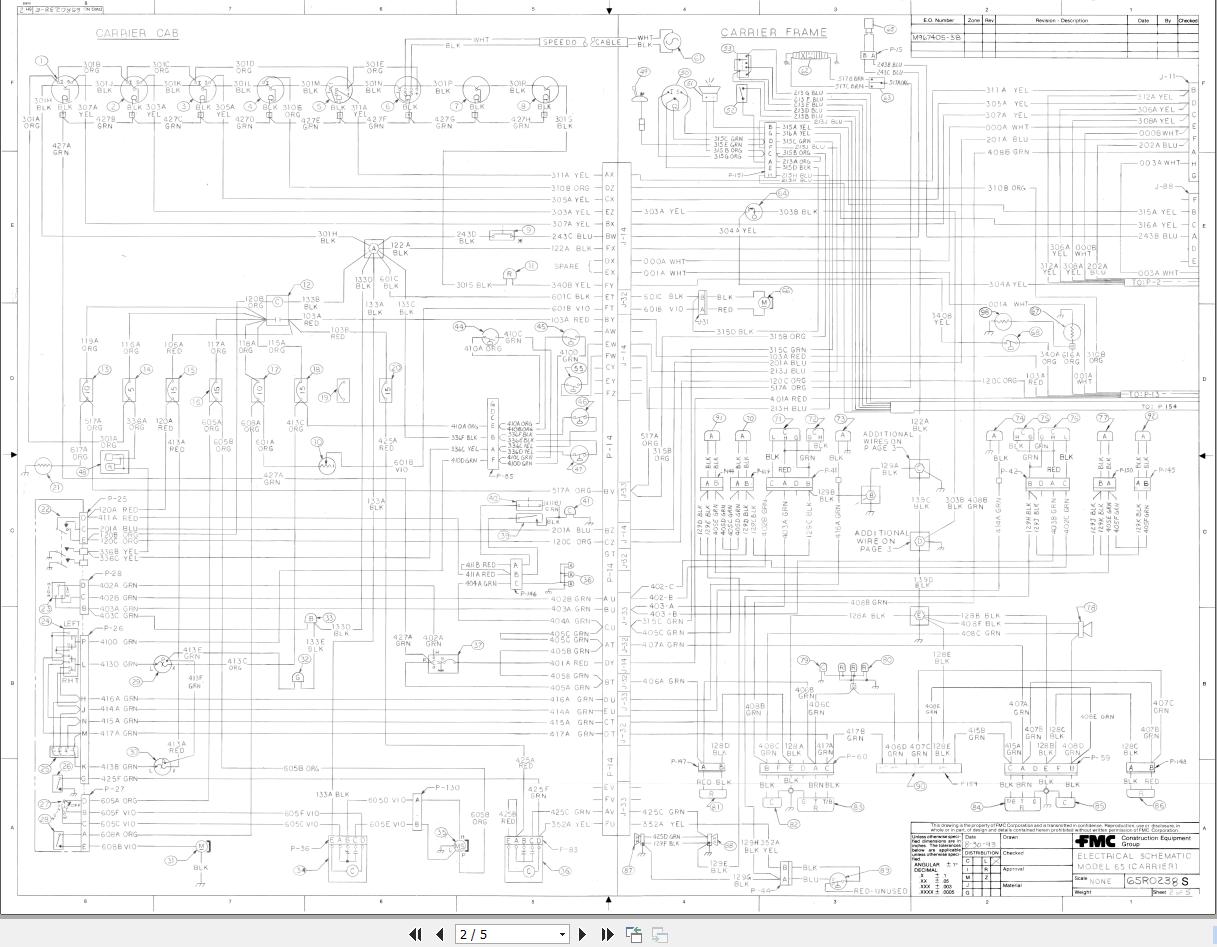 Link Belt Crane HTC 11100 Hydraulic and Electrical Diagrams