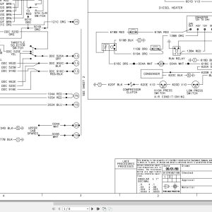 Link Belt Crane HTC 11100A Hydraulic and Electrical Diagrams
