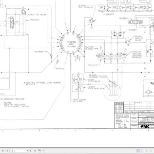 Link Belt Crane HTC 825 Hydraulic and Electrical Diagrams