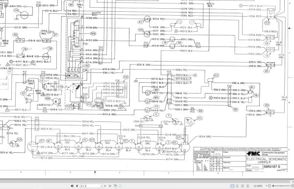Link Belt Crane HTC 835 Electrical and Hydraulic Diagrams