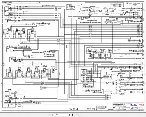 Link Belt Crane HTC 86100XL Hydraulic and Electrical Diagrams