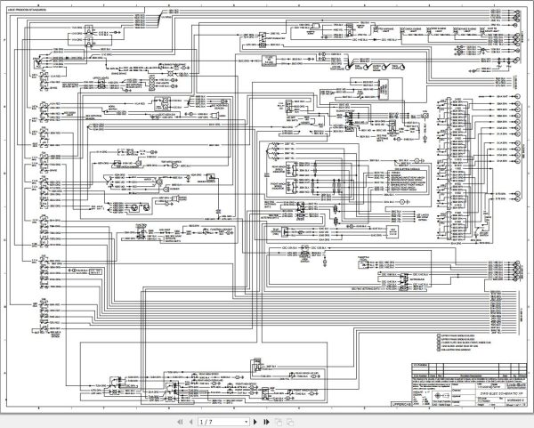 Link Belt Crane HTC 86100XP Hydraulic and Electrical Diagrams