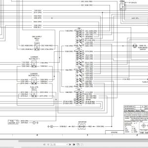 Link Belt Crane HTC 8640SL Electrical and Hydraulic Diagrams