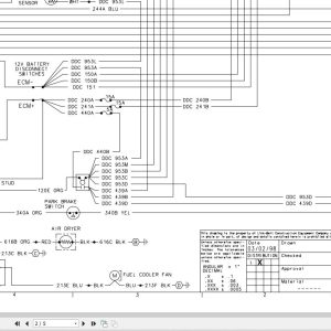 Link Belt Crane HTC 8649XXL Electrical and Hydraulic Diagrams