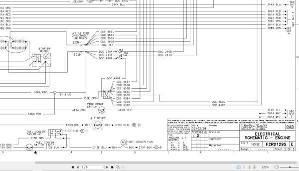 Link Belt Crane HTC 8649XXL Electrical and Hydraulic Diagrams