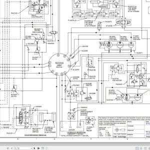 Link Belt Crane HTC 8650XL II Electrical and Hydraulic Diagrams