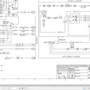 Link Belt Crane HTC 8660 Electrical and Hydraulic Diagrams